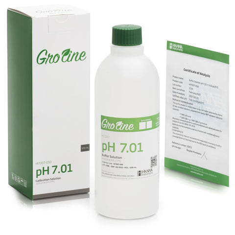 GroLine pH 7.01 Calibration Buffer (500 mL)