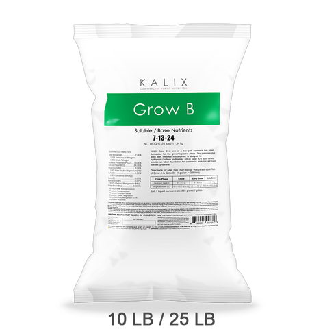 Kalix Grow B Base Nutrient (soluble) 25 lb