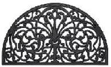 Rubber Door Mat - Half Dome Iron style