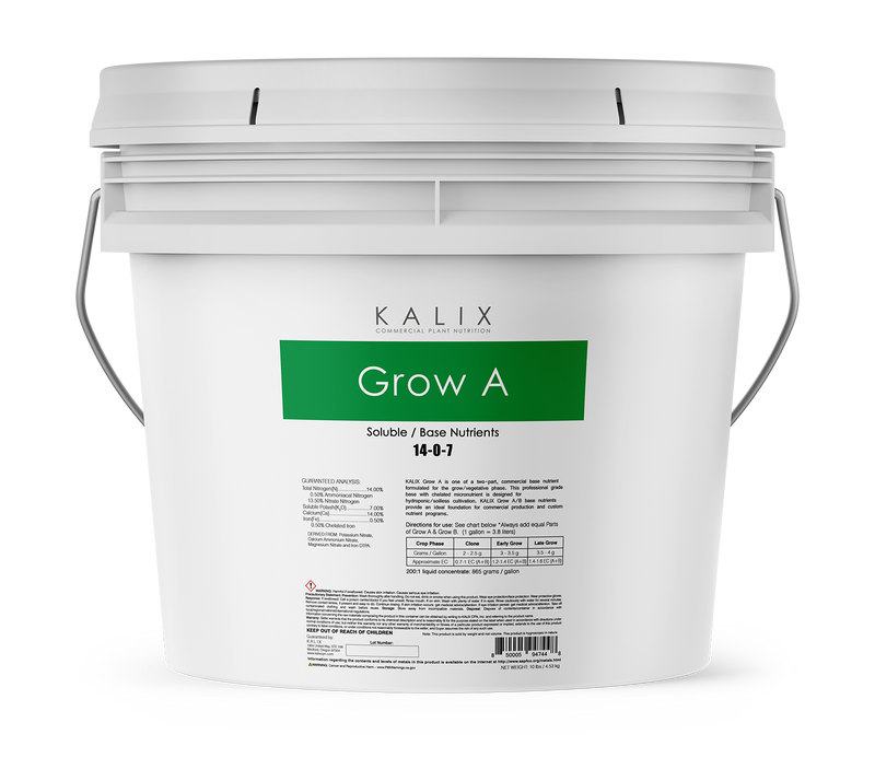 Kalix Grow A Base Nutrient (soluble) 10 lb – Grow It Depot