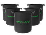MARS HYDRO 5 GALLON FABRIC GROW POT PLANT CONTAINER (5 PACKS)