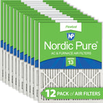 15x25x1 Exact MERV 13 AC Furnace Filters 12 Pack