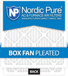 Box Fan - Pleated 20x20x1 Air Filters 6 Pack