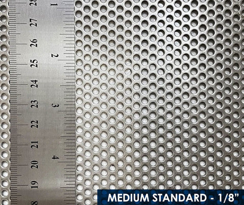 Mobius M210 Medium Standard Milling Screen - 1/8"
