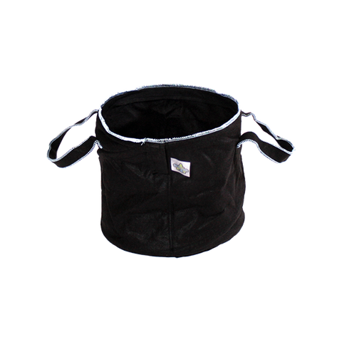 Spring Pot - 5 Gallon w/ Handles - Blue Thread/Black Fabric - Case of 50