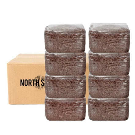 North Spore 8-Pack ‘Wood Lovr’ Organic Hardwood-Based Sterile Mushroom Substrate - Case of 40
