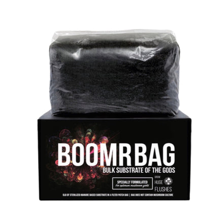 North Spore ‘Boomr Bag’ Manure-Based Sterile Mushroom Bulk Substrate -  Pallet of 336