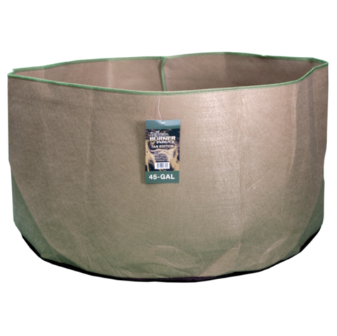 Tan Burner Pot - 45 Gal - Nato Green Thread/Tan Fabric - Case of 35