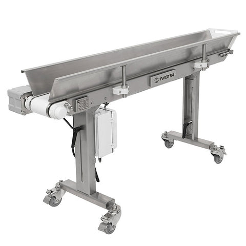 Twister T2/T4 Stainless Steel Feed Conveyor