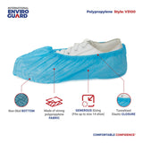 Enviroguard Blue Anti-skid shoe cover, Universal Size 300/cs