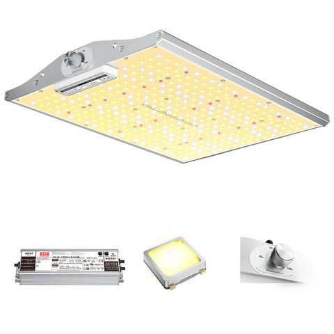 ViparSpectra XS1500 150W Infrared Full Spectrum LED Grow Light with Samsung LM301B Diodes (IR Included) & MeanWell Driver